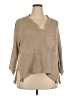 Assorted Brands Tan 3/4 Sleeve Top Size XXL - photo 1