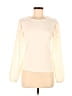J.Crew Ivory Long Sleeve Blouse Size M - photo 1