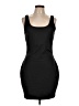 Express Solid Black Cocktail Dress Size L - photo 1