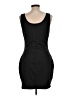 Express Solid Black Cocktail Dress Size L - photo 2