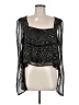 Abbeline 100% Polyester Black Long Sleeve Blouse Size M - photo 1