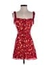 Réalisation 100% Silk Red Sleeveless Silk Top Size XXS - photo 1
