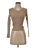 MNG Tan Long Sleeve Top Size XS - photo 1