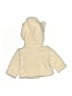 Eddie Bauer 100% Polyester Tan Zip Up Hoodie Size 3-6 mo - photo 2