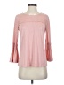 Hannah Pink 3/4 Sleeve Top Size S - photo 1
