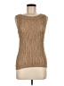 Blu Pepper 100% Polyester Tan Sleeveless Top Size M - photo 1