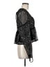 Abbeline 100% Polyester Black Long Sleeve Blouse Size M - photo 4