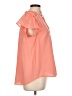 Gibson Look Pink Short Sleeve Blouse Size L - photo 4