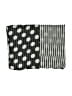Unbranded 100% Polyester Polka Dots Gray Black Scarf One size - photo 2