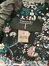 T Tahari 100% Polyester Paisley Black 3/4 Sleeve Blouse Size S - photo 4