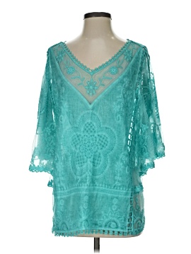 Saphire 3/4 Sleeve Blouse (view 1)