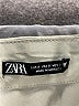 Zara 100% Polyester Solid Silver Casual Skirt Size S - photo 4