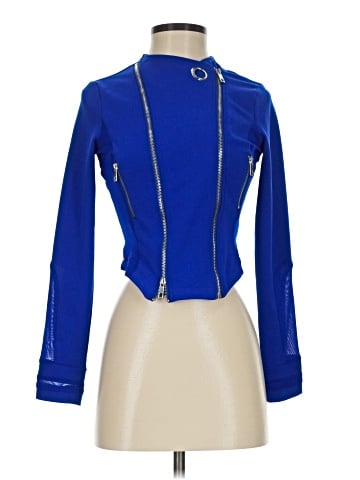 Akira Chicago Red Label Long Sleeve Blouse (view 1)