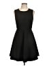 Lulus Solid Black Cocktail Dress Size L - photo 1
