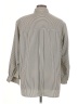 Chaus 100% Polyester Chevron-herringbone Gray Long Sleeve Blouse Size 16 - photo 2
