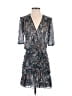 Veronica Beard 100% Silk Paisley Blue Cocktail Dress Size 2 - photo 1