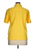 Evan Picone Yellow Short Sleeve Button-Down Shirt Size 16 - photo 2