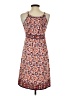 Max Studio Print Orange Casual Dress Size S - photo 2