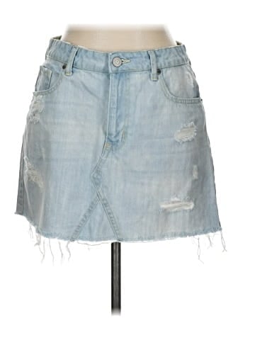 Aeropostale Denim Skirt (view 1)