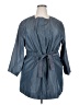 Lafayette 148 New York 100% Polyester Blue Raincoat Size XL - photo 1