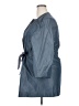 Lafayette 148 New York 100% Polyester Blue Raincoat Size XL - photo 5