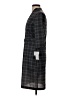 Connected Apparel Plaid Gray Casual Dress Size 4 (petite) - photo 5