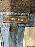 Point Sur 100% Cotton Blue Casual Pants Size 16 - photo 4