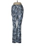 Rekucci Animal Print Blue Casual Pants Size 4 - photo 2