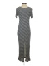 No Boundaries Stripes Gray Casual Dress Size XS (estimated) - photo 2