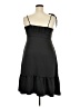 Nine West 100% Polyester Solid Black Cocktail Dress Size XXL - photo 2