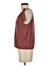 Green Envelope Burgundy Sleeveless Blouse Size S - photo 5