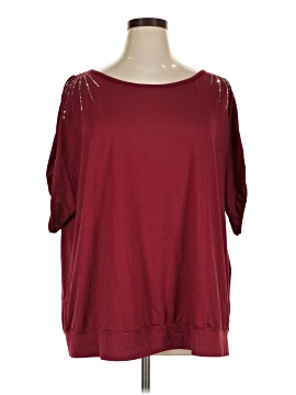 Shein Curve Short Sleeve Top