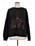Two 2 Fly Graphic Black Pullover Sweater Size XL - photo 1