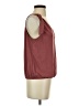 Green Envelope Burgundy Sleeveless Blouse Size S - photo 4