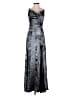 Lulus 100% Polyester Metallic Silver Cocktail Dress Size XS - photo 1