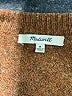 Madewell Tweed Brown Pullover Sweater Size M - photo 7