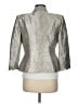 Alex Evenings Metallic Silver Blazer Size 8 - photo 2