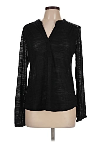 Eyeshadow Long Sleeve Blouse (view 1)