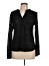 Eyeshadow Black Long Sleeve Blouse Size L - photo 1