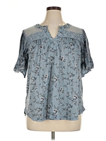 Suzanne Betro Short Sleeve Blouse (view 1)