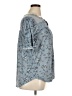Suzanne Betro 100% Polyester Blue Short Sleeve Blouse Size 2X - photo 4