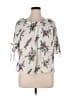 Signature Studio Ivory 3/4 Sleeve Blouse Size XL - photo 1