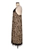 Zara Basic Animal Print Brown Casual Dress Size L - photo 5