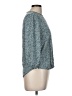 Esprit 100% Viscose Teal 3/4 Sleeve Blouse Size M - photo 4