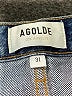 AGOLDE 100% Cotton Blue Denim Shorts Size 31 waist - photo 3