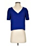 Babaton 100% Polyester Blue Short Sleeve Top Size XS - photo 1