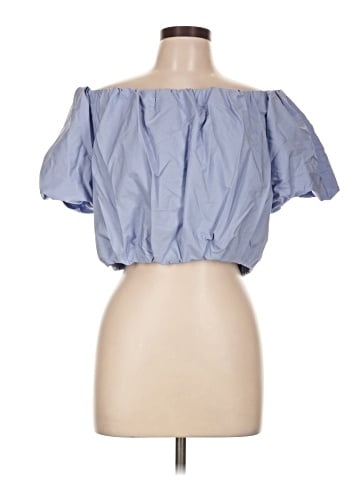 Banana Republic Factory Store Short Sleeve Blouse (view 1)