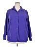 Jaclyn Smith 100% Polyester Purple Long Sleeve Blouse Size 18W - photo 1