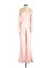 IEENA for Mac Duggal 100% Polyester Pink Jumpsuit Size 2 - photo 1