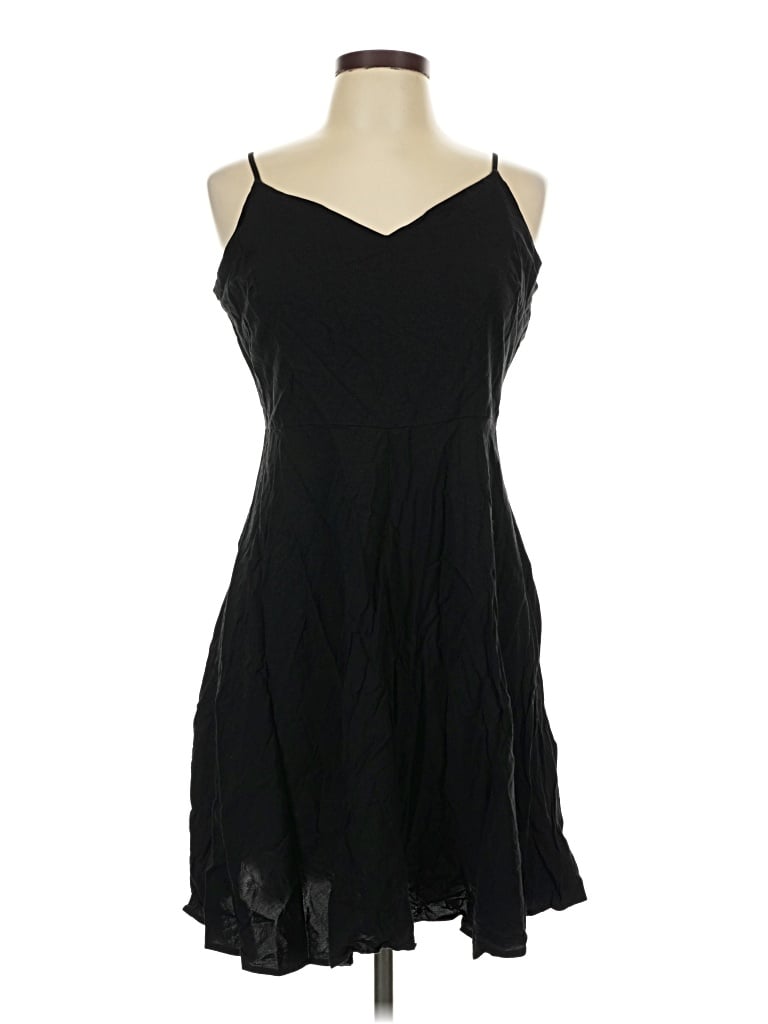 Pre-owned Gap Cocktail Dress In Black